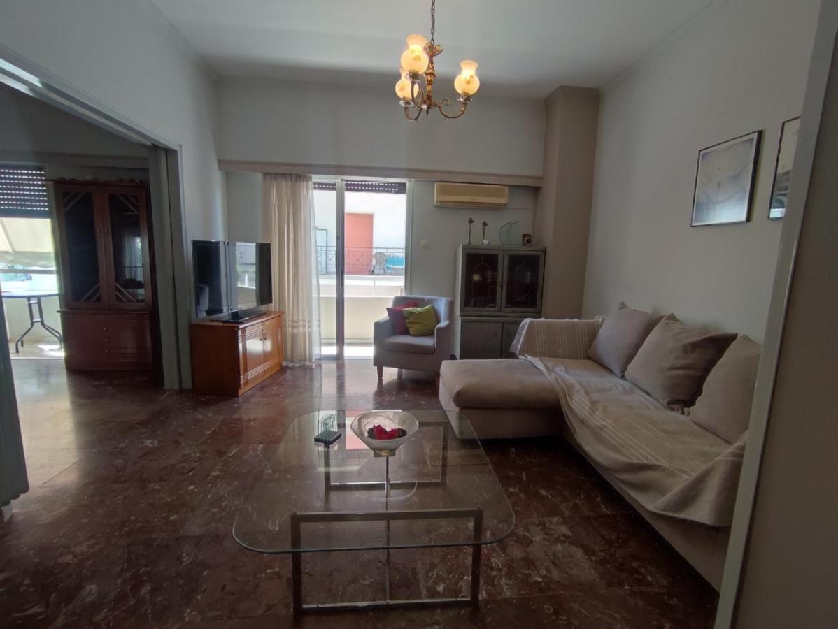 2 Br110 Sqm Free Parking Full Clima Apartment Patras Bagian luar foto